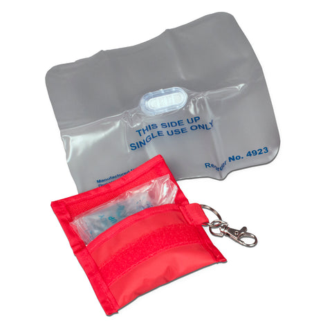 CPR FACE SHIELD WITH POUCH